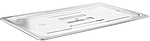 Крышка для гастроемкости (1/1) PROHOTEL поликарбонат, L=53, B=32,4 см прозрачная, JD-P1101