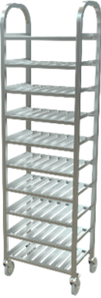 Тележка шпилька КОБОР ШП-40/45 (3 ур, под подносы)