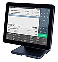 Моноблок сенсорный POSCenter Atlas (15", PCAP, J4125, RAM 4Gb, SSDM2 128Gb, MSR) без ОС