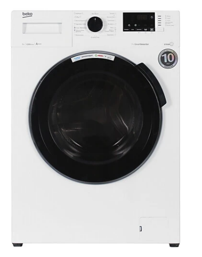 Машина стиральная BEKO WSPE7612W белый