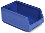 Ящик полимерный многобортный АГРОПАК 350Х225Х150 цвет синий 61, 12.403.61