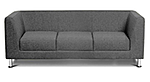 Диван 3-хместный темно-серый MV_EVOLUTION  ткань 2819