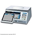 Весы электронные торговые с принтером этикеток CAS LP-15 (v.1.6.) без стойки