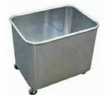 Тележка ОЛДАК ТП 26.3 для прачечной из нержавейки