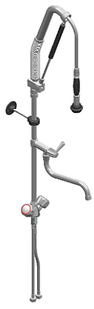 Устройство душирующее MONOLITH "Aqua stop" (с краном) R0101020175