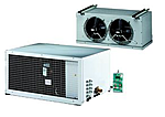 Сплит-система низкотемпературная RIVACOLD STL012Z011 для установки на крыше холодильной камеры или напольная установка + подогрев картера