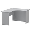 Стол эргономичный правый СТУ-П 160*120*76, цвет светло-серый