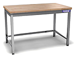 Стол кондитерский КАМИК 1400*700*850 мм, С-БУК-4147