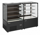 Витрина кондитерская ПОЛЮС Carboma COSMO KC71-130 VV 0,9-2 (открытая) (9005), П0000009622.2574