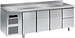 Стол холодильный NOVATEC (SAGI) KIGC2A + 3 комплекта ящиков KCBR2E
