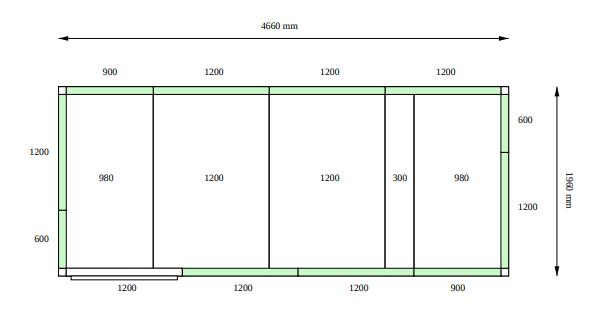 Камера POLAIR КХН - 16.52 (1960 X 4660 X 2200)