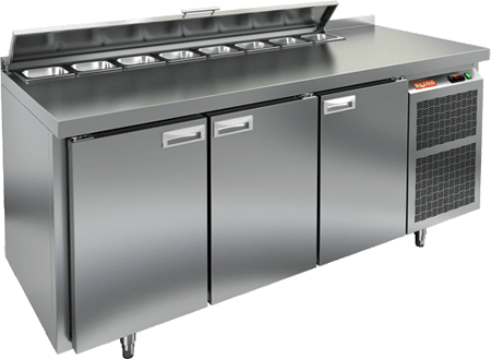 Саладетта HICOLD SL2-111GN O без крышки, без борта