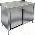 Стол производственный пристенный купе HICOLD НСЗК-18/6Б