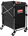 Тележка для белья RUBBERMAID X-Cart 150 литров черная, 1871643