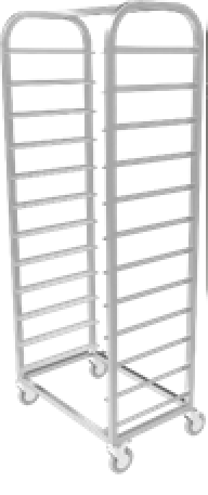 Тележка шпилька для подносов КОБОР ШП-41/46