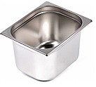 <b>Гастроемкость</b> LUXSTAHL из нержавеющей стали GN 1/2 327х265х200 мм, га12, после эксплуатации
