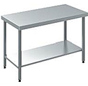 Стол CRYSPI СРЦЦЭ 1500х600х870 с полкой без борта, СРЦЦЭ_150608587_СП