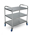 Тележка сервировочная 3-х ярусная 750х400х835