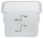 Контейнер пищевой пластиковый CAMBRO CAMSQUAR 2SFSPP 190 1,9 литра