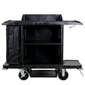Тележка гостиничная RUBBERMAID большая, FG618900BLA