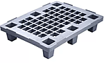 Паллет пластиковый перфорированный ТАРА.РУ IR 680 P 800х600х150 серый