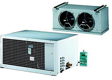 Сплит-система низкотемпературная RIVACOLD STL020Z012 для установки на крыше холодильной камеры или напольная установка