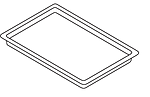 Противень LAINOX 2/3 G N - 65 мм, T2306