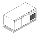 Стол холодильный TECNOINOX BP140/0, 190190