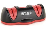 Точилка TALLER TR-62507 Чендлер 13.4x7.3x4.5 см, двухступенчатая заточка, угол заточки 20