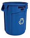 Контейнер RUBBERMAID BRUTE® с вентиляционной системой 75,7 л, Синий FG262073BLUE