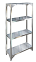 Стеллаж производственный перфорированный RESTOINOX СТПП-15/3