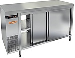 Стол тепловой сквозной HICOLD TS T 15 SN O, двери купе