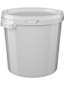Контейнер ТАРА.РУ 30л. белый круглый, ВБ 30м