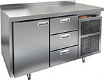 Стол охлаждаемый HICOLD GN 31/TN