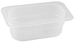 <b>Гастроемкость</b> RESTOLA GN1/9 х65, полипропилен прозрачный 176х108х65 мм, 422102401
