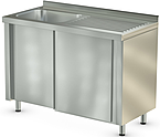 Стол технологический ATESY СТМ-1/1200/600 купе, ванна слева, 13610