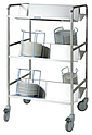 Тележка для тарелок NORDIEN SYSTEM PCT-12 N-S + нижняя рама PCT-8/-12, 4554330+4554166