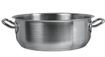 Кастрюля без крышки PROHOTEL сталь нерж., 6л, D=28, H=10см, металлич., 04012958, BAR47 induction