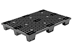 Паллет пластиковый ТАРА.РУ 1200х800х140 перфорированный, вкладываемый, на ножках, TR 1208 LP