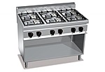 Плита газовая 6-ти конфорочная BERTO'S G7F6MPW, 18603600