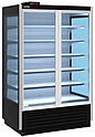 Горка холодильная среднетемпературная CRYSPI SOLO D 1250 -1...+7, с дверьми с  боковин