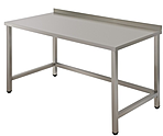 Стол производственный бизнес SIMECO 300Х700Х850 с бортом 50мм с полкой S, ПРХ1210