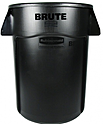 Контейнер с вентиляционным каналом RUBBERMAID BRUTE 166.5 л, черный, FG264360BLA