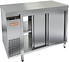 Стол тепловой сквозной двери купе HICOLD TS T 12 GN O + колёса