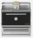Печь угольная JOSPER HJX-PRO-S80-W NC цвет черный