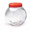 Банка для сыпучих прод. PASABAHCE Белла 2000 мл. с пластик. крышкой, 80002
