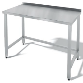 Стол производственный АЛТЭК СБП 6/7/8,5 отступ сзади 100мм, борт 100мм