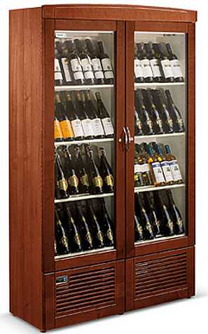 Шкаф винный ENOFRIGO CALIFORNIA Blanc & Rouge Light Oak светлый дуб, A1CRCAVSIL/BR C