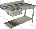 Стол для посудомоечной машины ТЕХНО-ТТ СПК-533/1207 Л