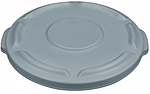 Крышка с защелкой для контейнера BRUTE 37.9 литра 2610 RUBBERMAID серая, FG260900GRAY